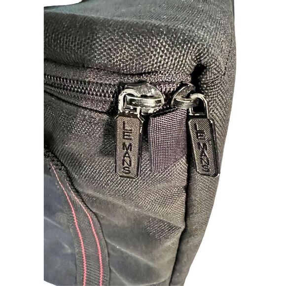 LeMans Diamond Vintage LARGE SLR / DSLR / VIDEO Black Nice Bag Fully Padded - Picture 5 of 15